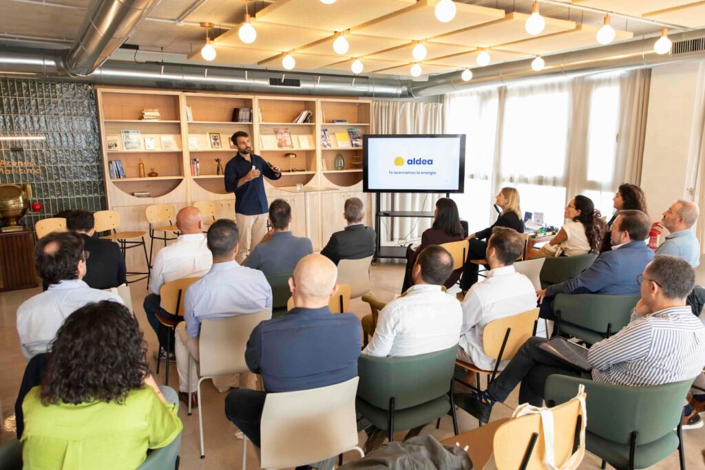 Formación de equipo de la empresa Aldea en Valencia.