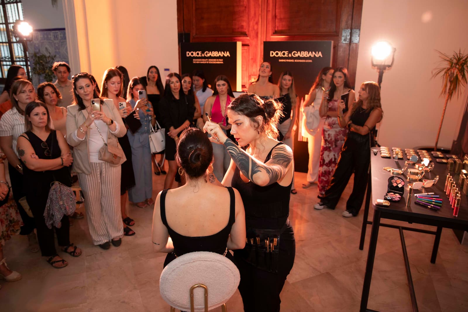 Presentación de marca Dolce & Gabbana en Valencia.