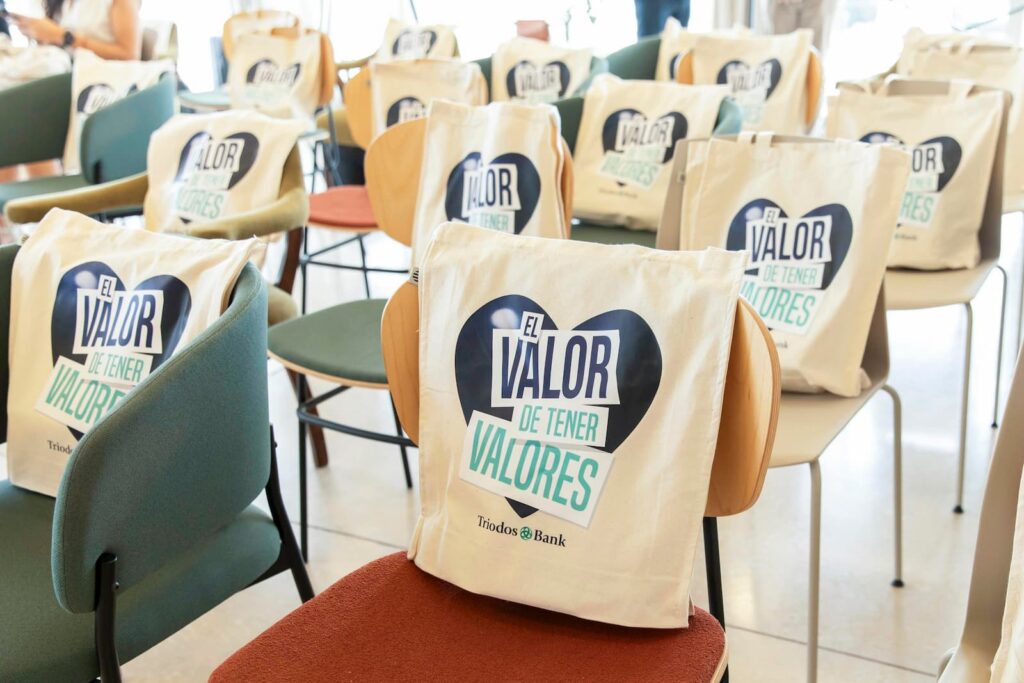 Conferencia de Triodos Bank sobre banca ética en Valencia.